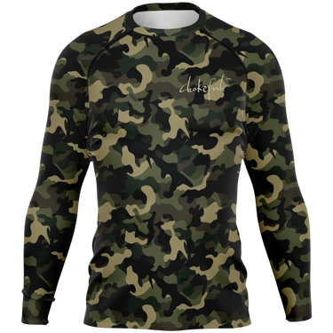 Chokefish™ Long Sleeve Rashguard Camouflage Men's Shirt-008